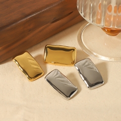 moda Pendientes Joyas de acero inoxidable chapadas en oro ES-2780