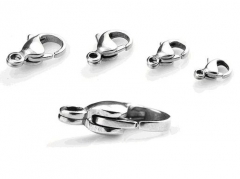 10 Pieces Stainless Steel Labster Clasps SPA-002A
