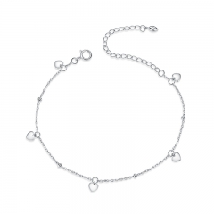 Pulseras de cadena de joyería de plata de ley 925 para mujer SCB191